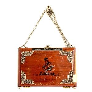 Vintage cigar crossbody